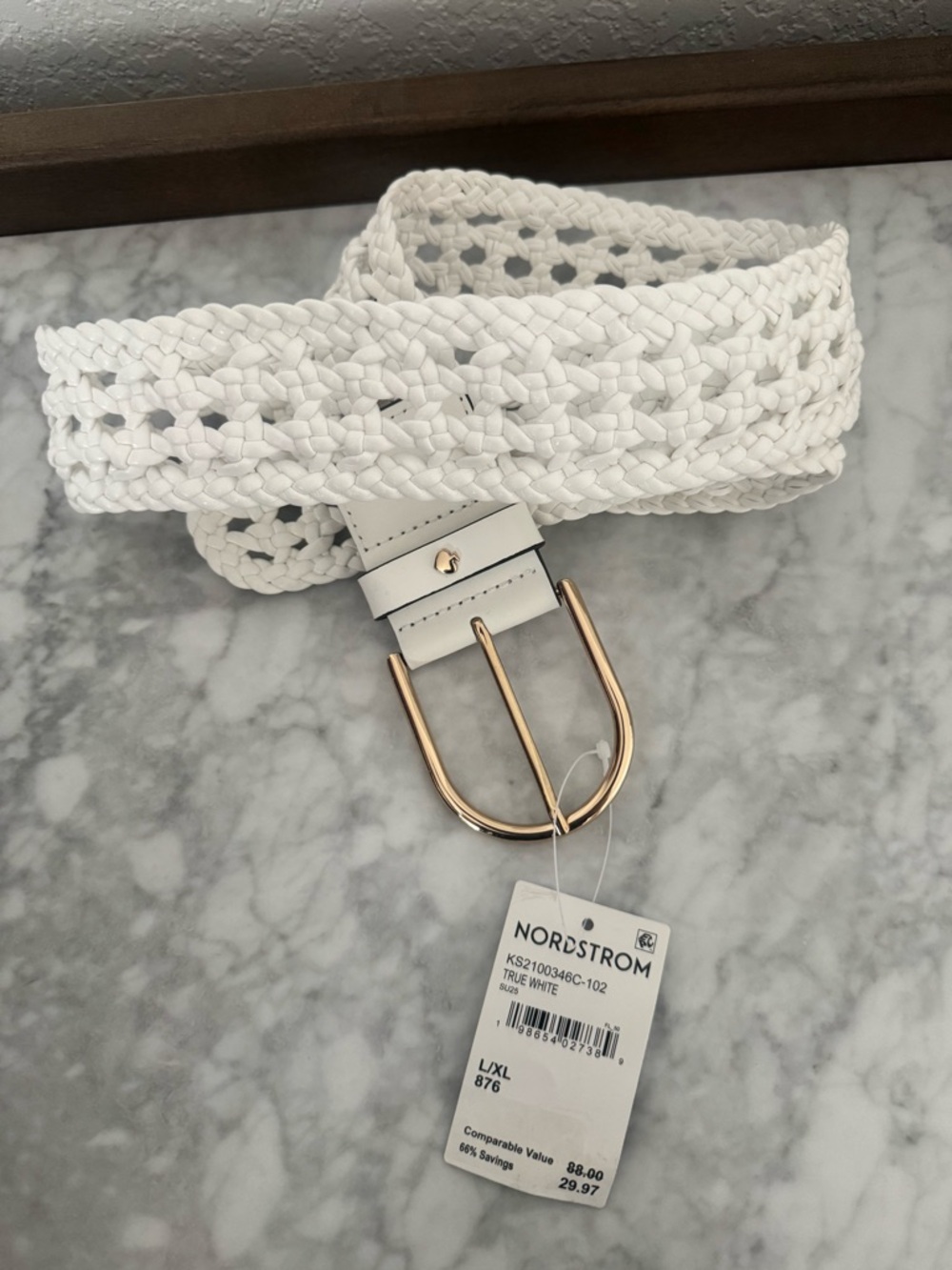 Kate Spade woven belt